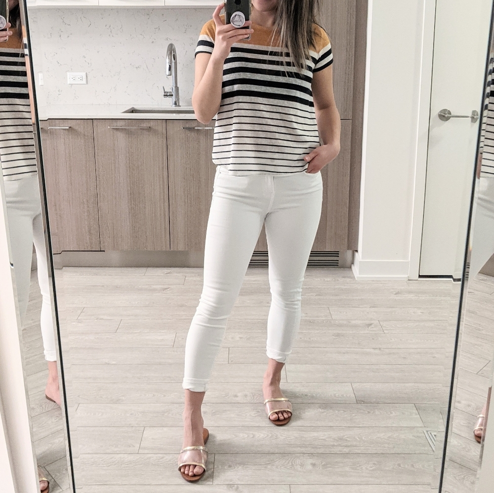Stradivarius Striped T-shirt